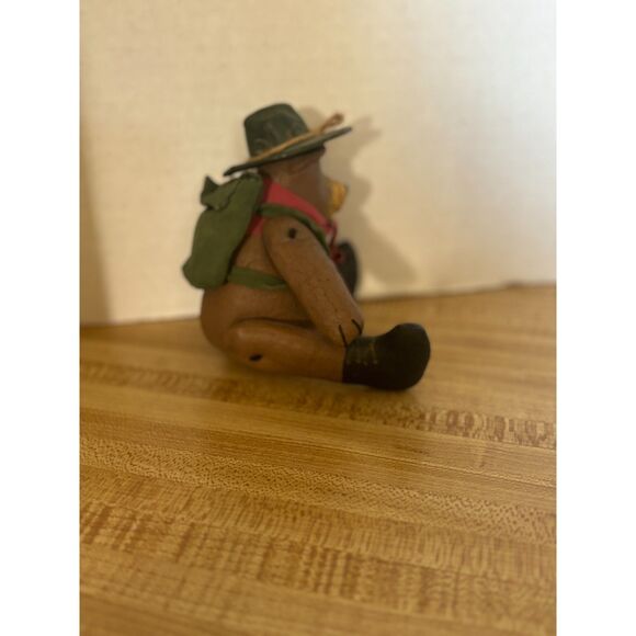 Stetson Home Classics 7" Jointed Bear Scout Camping Hiking Bear - Picture 5 of 9